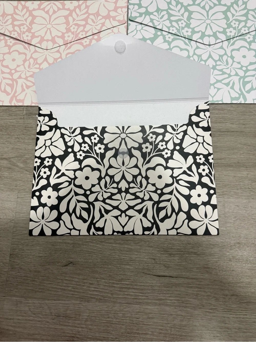Greenroom 3-Pack Floral Recycled Paper Document Holders Letter Size